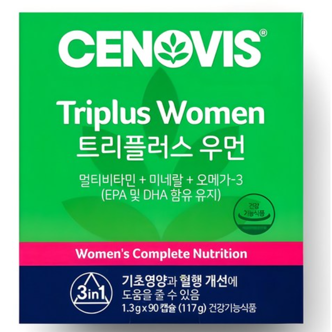 Cenovis Women’s Triplus – Multivitamin nőknek (90 tabletta)